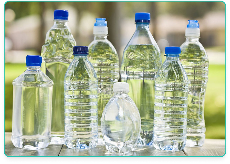 Highland Spring Water sourced from the Ochil Hills.